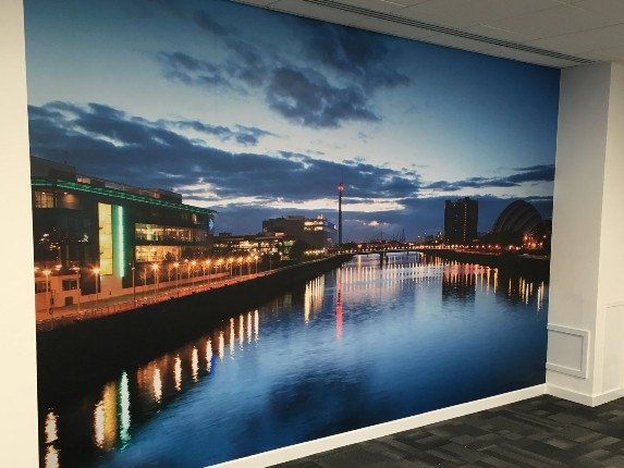 Wall Murals Glasgow Custom wall Graphics Coverings Vinyl Wall ...