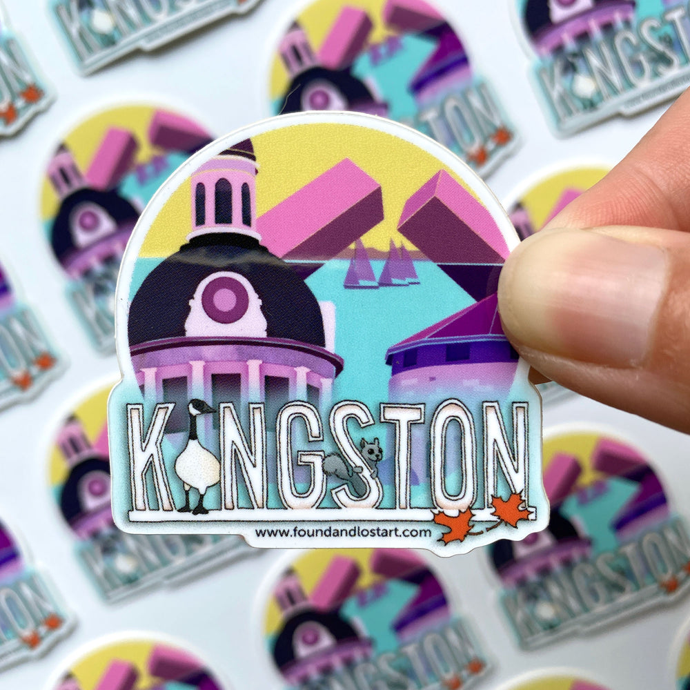 Vinyl Sticker - Bright and Colourful - Kingston Collection - Found ...
