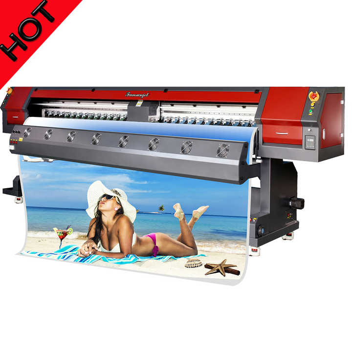 Poster/Vinyl Printing Ploter Eco Solvent Inkjet Printer With High ...
