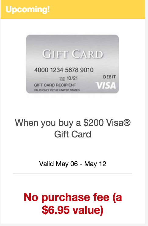 Expired] Staples: No Purchase Fee on $200 Visa Gift Cards [11/11 ...