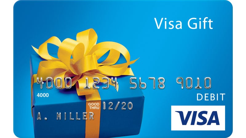 visa gift card fine print
