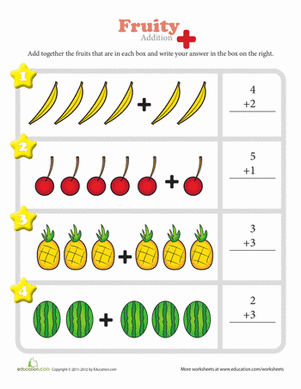 Fruity Fun | Worksheet 
