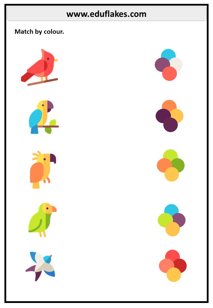 Kindergarten Visual Perception Worksheets - eduflakes