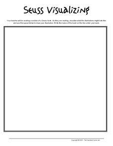 Seuss Visualizing Worksheet for 2nd - 6th Grade | Lesson Planet