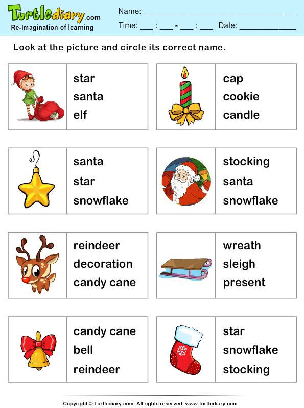 vocabulary words worksheet