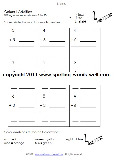 vocabulary worksheet for 1st graders