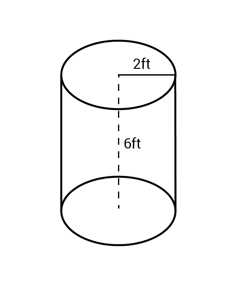 volume and surface area of a cylinder worksheet