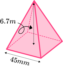 Volume Of Square Based Pyramid - GCSE Maths Complete Guide