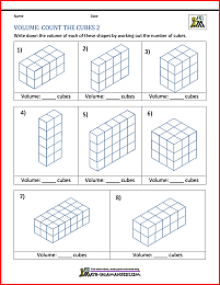 volume worksheet for 5th grade
