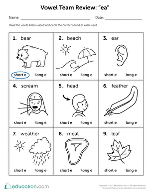 50+ Vowel Teams worksheets for 4th Class on Quizizz | Free &  Printable