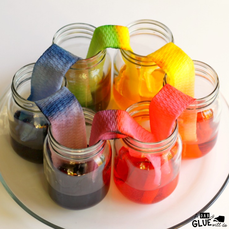 Walking Water Science Activity for Kids -