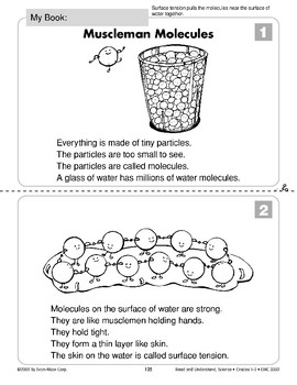 Muscleman Molecules (PHysical Science/Matter, Water)