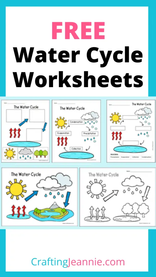 water worksheet for kids