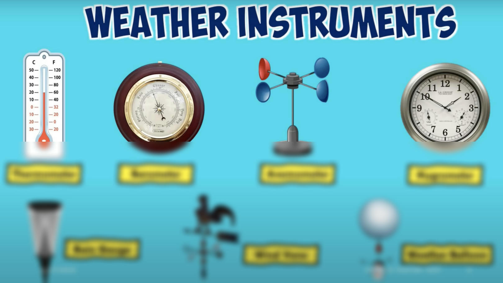 Weather Instruments Clipart