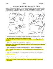 Forcasting Weather Map Worksheet 1235.pdf - NAME: DATE: CLASS Pd ...