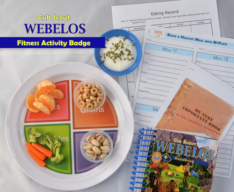 webelos fitness badge worksheet