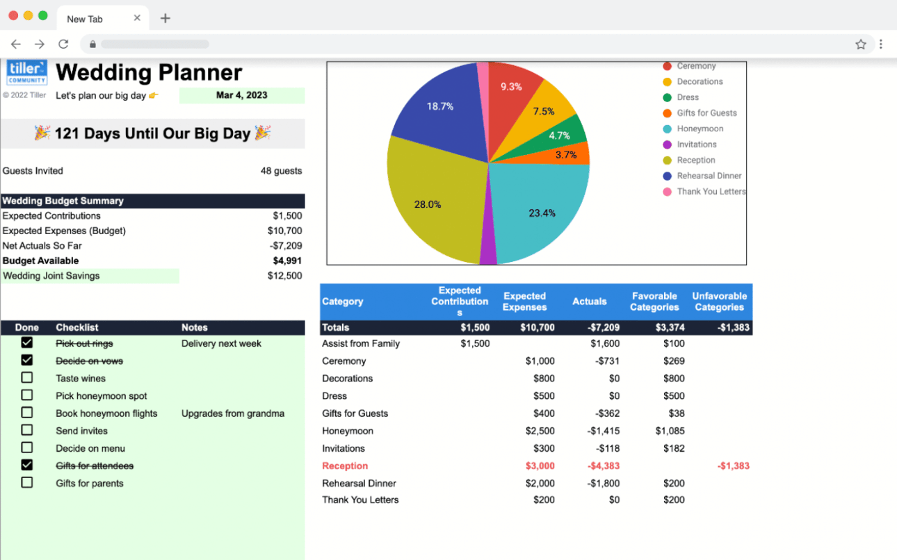 8 Best Free Wedding Budget Spreadsheets (Updated For 2023)