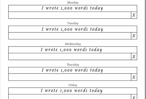 Weekly Goal Setting Worksheet: Keep Your Goal Top Of Mind