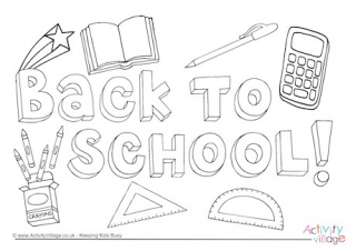 welcome back to school worksheet