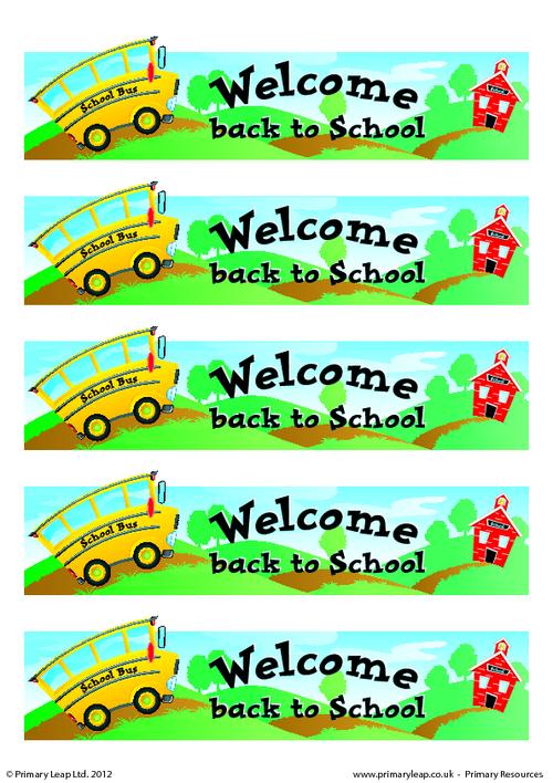 welcome back to school worksheet
