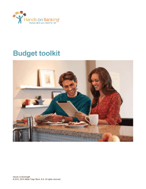 Wells Fargo Budget Worksheet: Complete with ease | airSlate SignNow