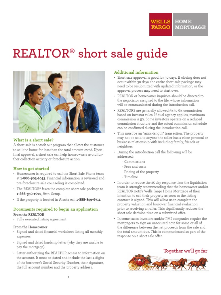 wells fargo short sale financial worksheet