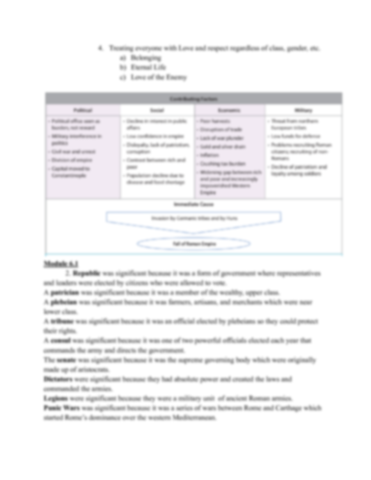 SOLUTION: Rome and the Roots of Western Civilization Worksheet ...