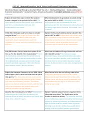 westward expansion worksheet answers