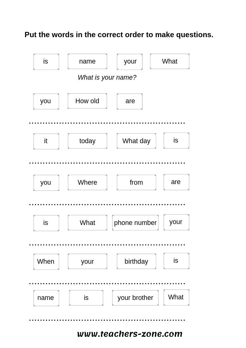 wh questions for kids worksheet