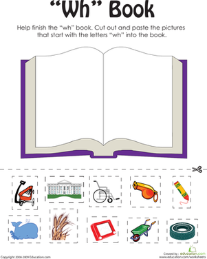 Wh Questions Worksheet To Understand Wh Question Words Like When ...