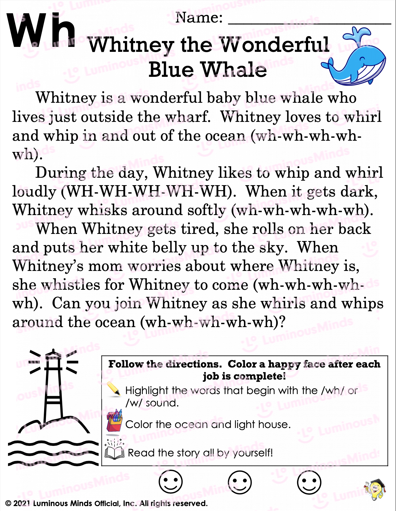1st Grade Worksheets for January