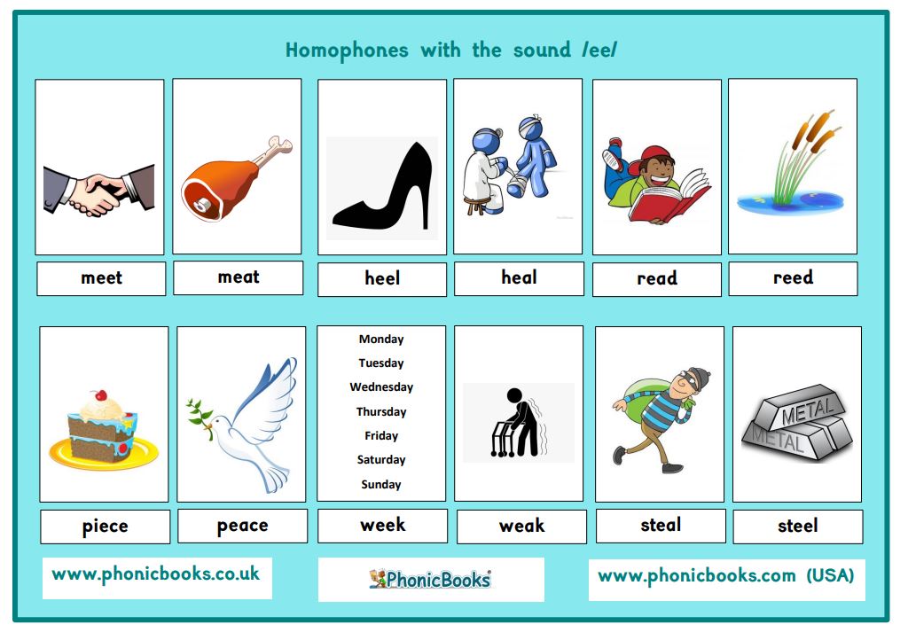what are some homophones