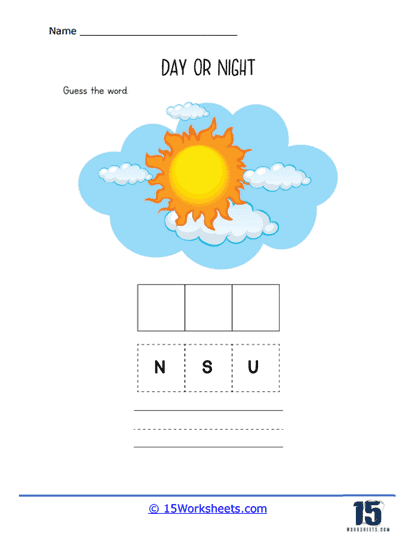 Day or Night Worksheets - 15 Worksheets Library