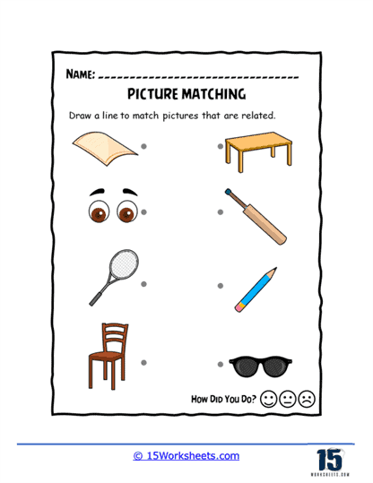 Picture Matching Worksheets - 15 Worksheets Library