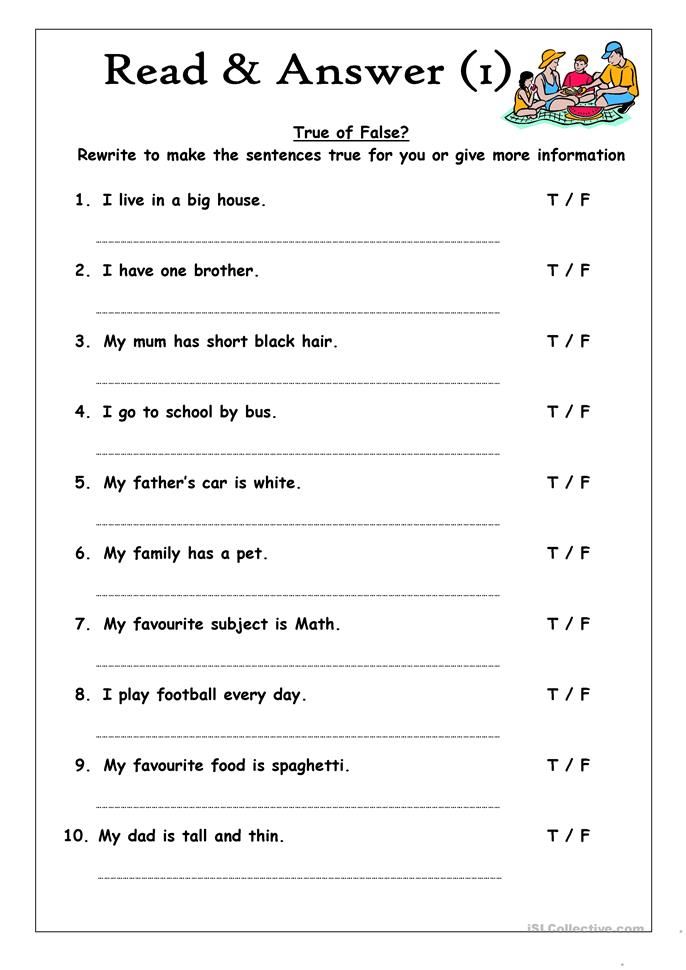 what is a falsehood worksheet answer