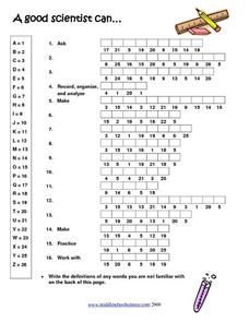 what is a scientist worksheet