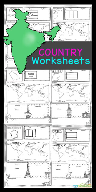 what is the first page in a geography book worksheet