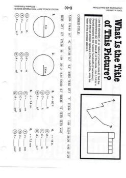 what is the title of this picture worksheet answers