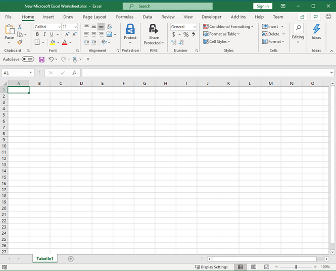 what is worksheet in excel