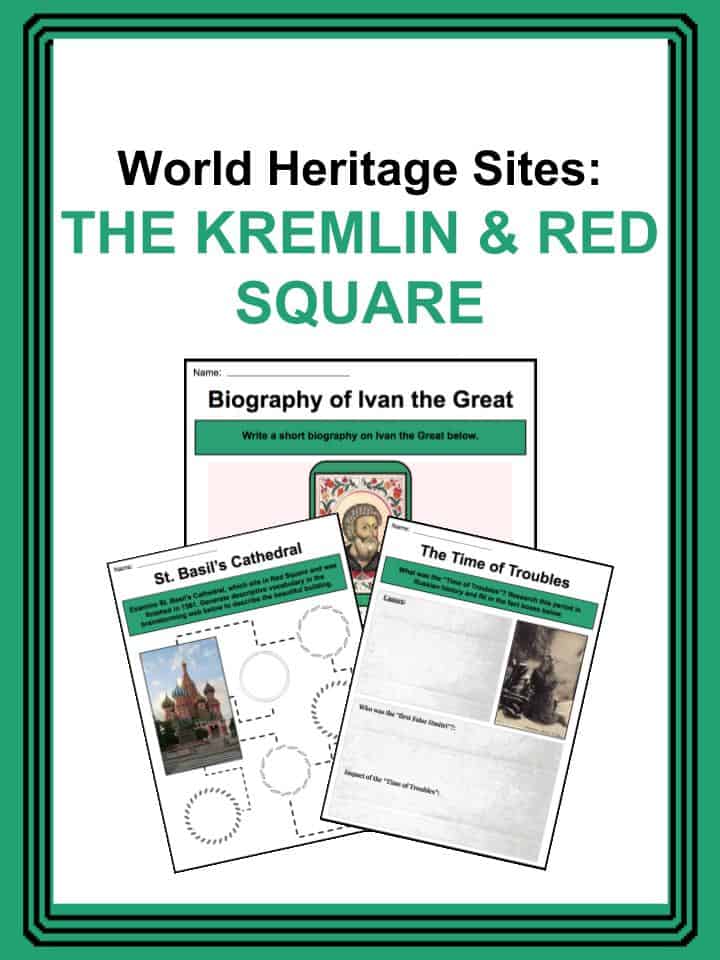 The Kremlin &  Red Square Facts, Worksheets, History &  Location For ...