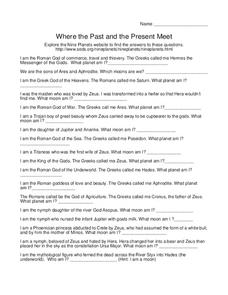 where the past and the present meet worksheet answers