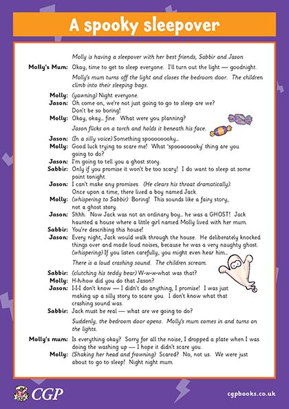 who turns out the lights on halloween worksheet