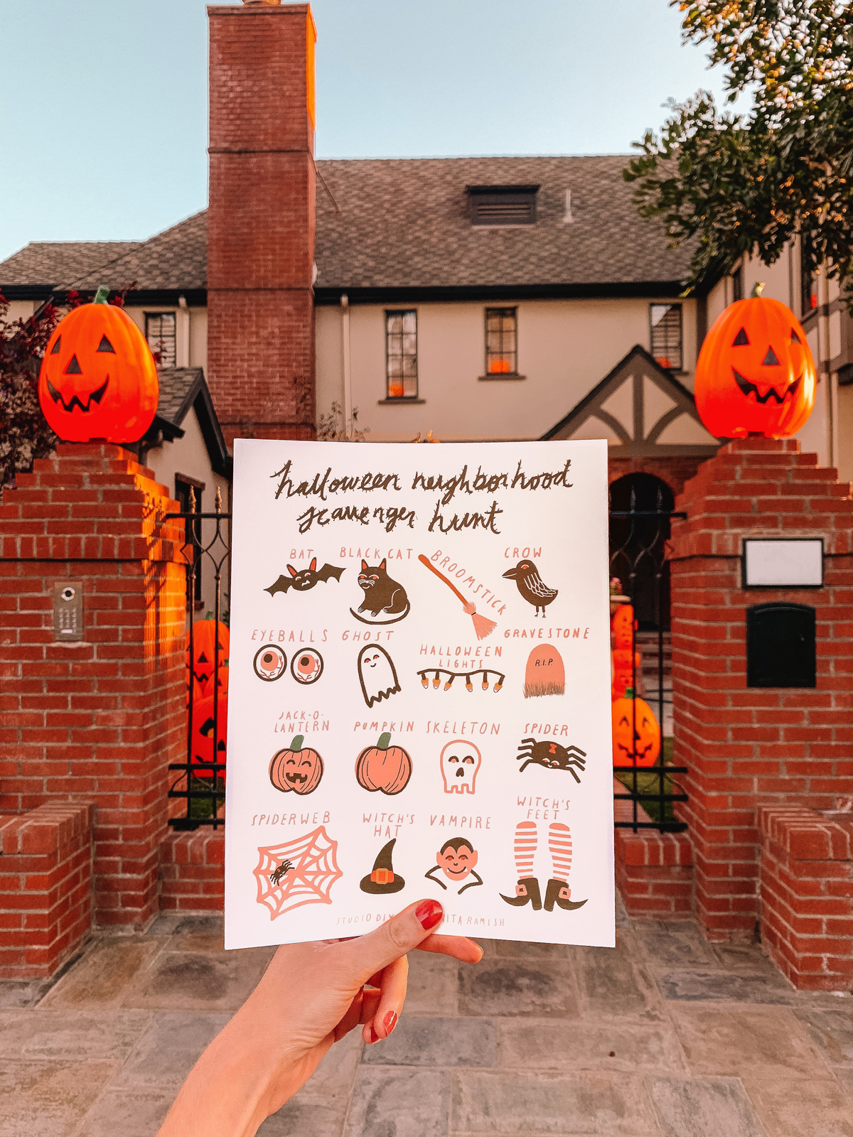 who turns out the lights on halloween worksheet