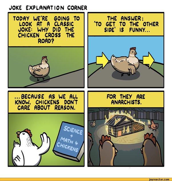 why did the chicken cross the road math worksheet answers