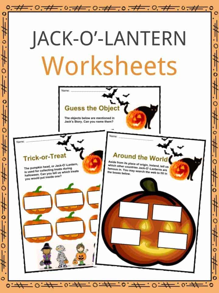 why did the little boy wear a sheet to go trick or treating worksheet answers