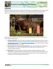 why do elephants have ivory tusks worksheet answers