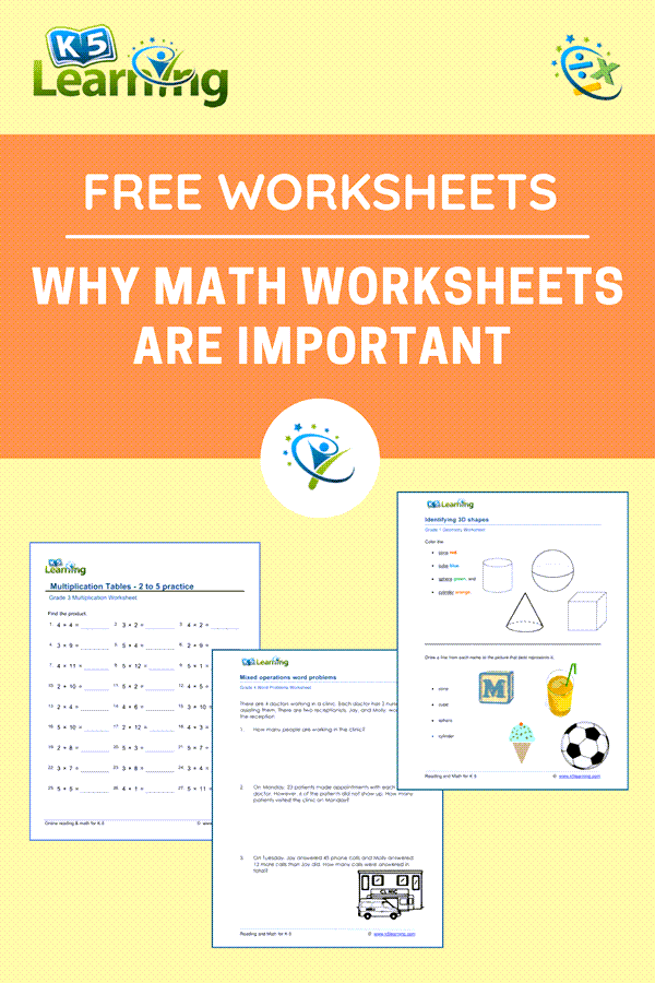 Why Math Worksheets Play an Essential Part in Learning Math? | Worsheets library...