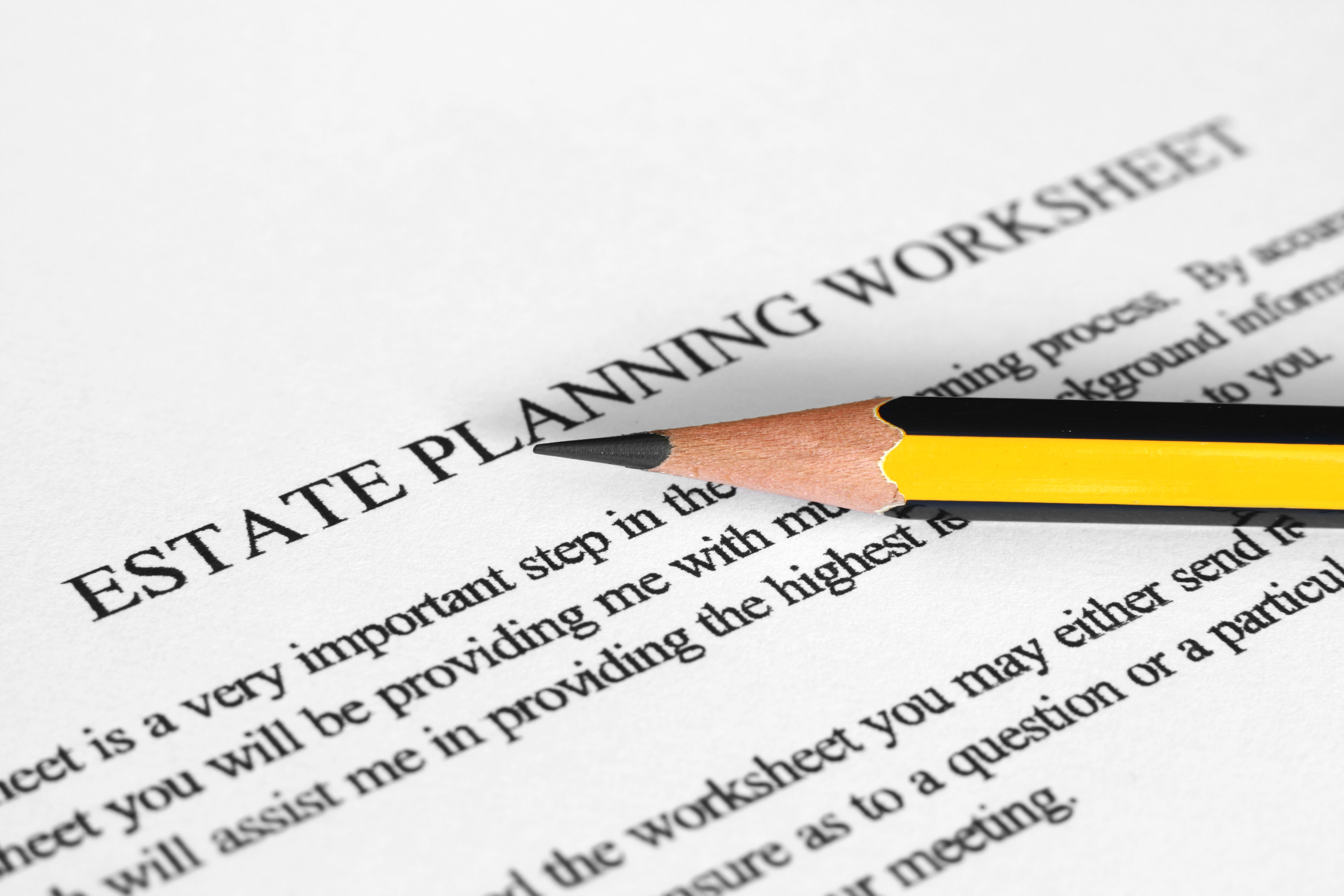 Estate planning worksheet - Estate Planning Attorney | Gibbs Law ...
