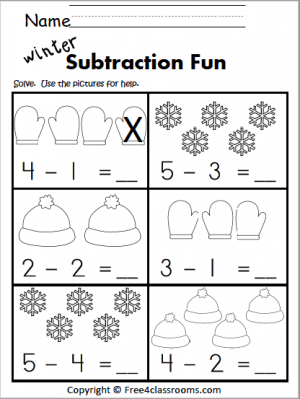 Seasons - Winter Worksheets Archives FREE and No Login ...