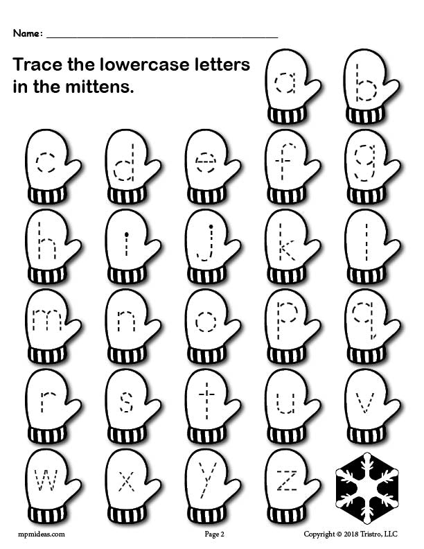 Winter Worksheets